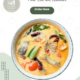 ต้มข่าปลากะพงทอด