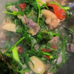 แกงอ่อมไก่(ใส่ข้าวคั่ว)