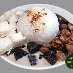 เฉาก๊วย + โกโก้ครั้นช์ + ขนมปัง + นมสด