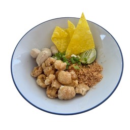 ก๋วยเตี๋ยวแห้งกากหมู