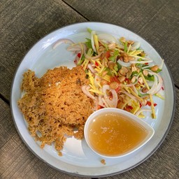 ยำปลาดุกฟู