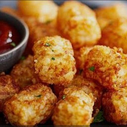 มันฝรั่งแฮบราวน์เทเทอร์ ทอตส์9ชิ้น