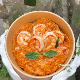 ข้าวไข่ข้นห่อหมกทะเล