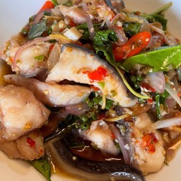 ปลาคังผัดฉ่า