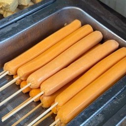 ไส้กรอกไก่ชีสยาว