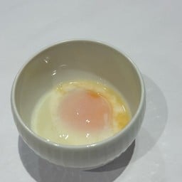 ไข่ออนเซ็นราดซอสดาชิ Onsen egg