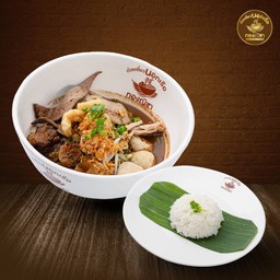 เกาเหลานอกเรือ+ข้าวสวย สูตรเข้มข้ม ไม่ต้องปรุง