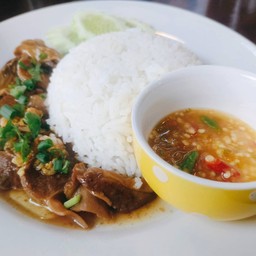 ข้าวหน้า  ( หมูตุ๋น )