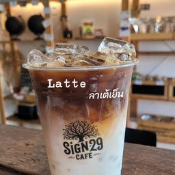 ลาเต้เย็น