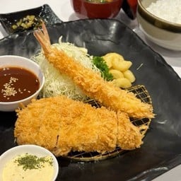 สันนอก & กุ้ง Pork Loin & Ebi Fried set