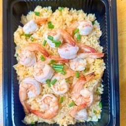 ข้าวผัดกุ้งแน่นๆ ( จานใหญ่ )