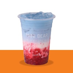 อัญชันมิลค์สตรอว์แบร์รี่ไข่มุกมินิแบร์