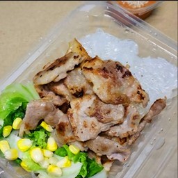 หมูกะทะพร้อมทาน(ย่างให้)