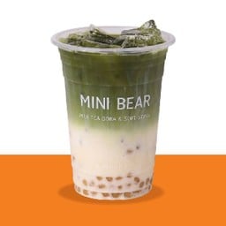 ชาเขียวนมไข่มุกมินิแบร์