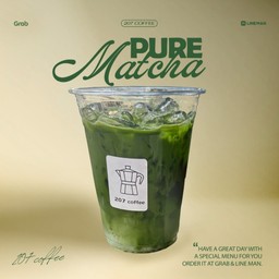 เพียวมัทฉะ(เมนูสำหรับคนเบื่ออเมริกาโน่) ใช้น้ำแร่ชงปกติไม่หวานเติมหวานหรืิะปลี่ยนเป็นน้ำด่างแจ้งด้วย