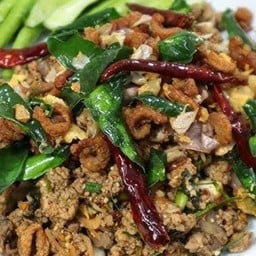 ร้านลาบเป็ดอุดรเจ้าเดิม ตลาดกระโทก