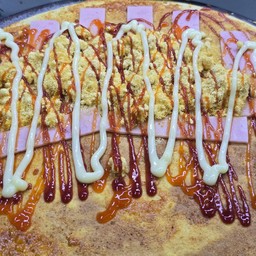 พริกเผ+หมูหยอง+แฮม