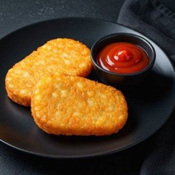 มันฝรั่งแอชบราวน์แพตตี้3ชิ้น