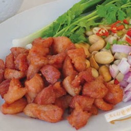 แหนมซี่โครงทอด