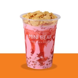 สตรอว์แบร์รี่คอร์นเฟล็คส์ไข่มุกมินิแบร์