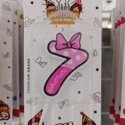 เทียนตัวเลข 7 (คละแบบ/คละสี)