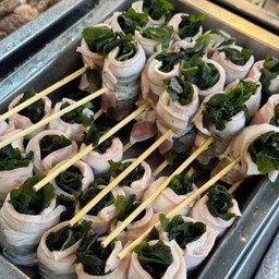 สามชั้นพันสาหร่ายวากาเมะ