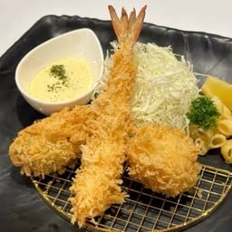 ซีฟู้ด (หอยนางรม,กุ้ง,หอยเชลล์) (No rice) Seafood Mix