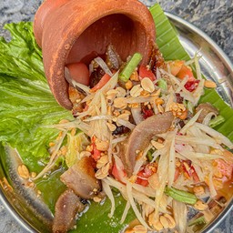ส้มตำ หมูตกครก