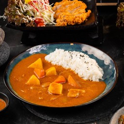 ข้าวแกงกะหรี่ (ไม่รวมทอปปิ้ง)