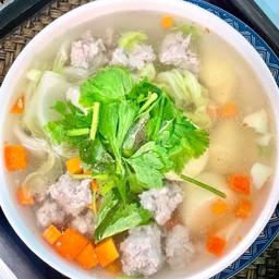 ต้มจืดเต้าหู้หมูสับ