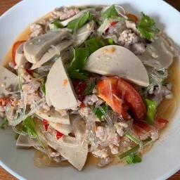 ยำวุ้นเส้นหมูยอ