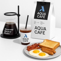 Aqua Cafe'  กาแฟ น้ำปั่น ปังเย็น ของทอด เดอะเบลส 1