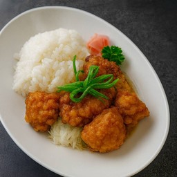 ข้าวหน้าไก่คาราเกะ