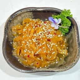 ซาซิมิแมงกระพรุนน้ำมันงา