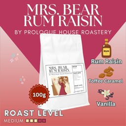 Mrs. Bear Rum Raisin