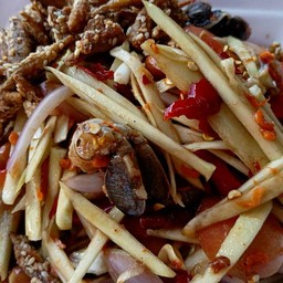 ตำมะม่วงปูจืด