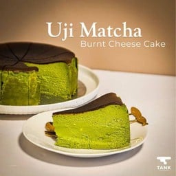 อุจิ มัทฉะชีสเค้กหน้าไหม้ - Uji  Matcha Burnt Cheesecake