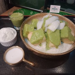 B4 บิงซูโชกุปังนมสดสังขยา