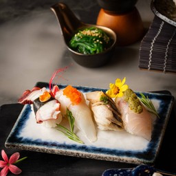 เซทซูชิไวท์เพร์ล รวมเมนูปลาเนื้อขาว