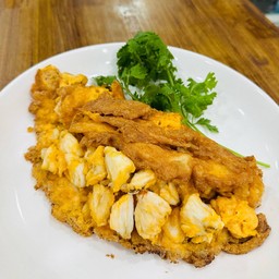 ไข่เจียวปูก้อน