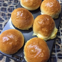 ขนมปังสังขยา 4 ชิ้น