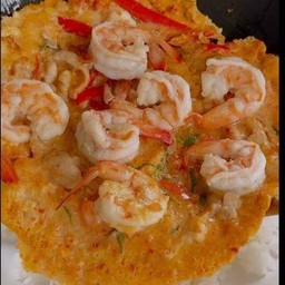 ข้าวห่อหมกไข่ข้นกุ้ง