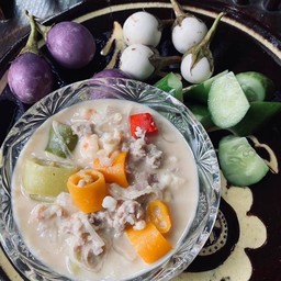 หลนกุ้งหมูสับ