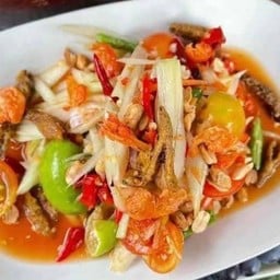 ตำไทยปลากรอบ