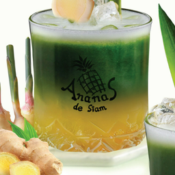 สับปะรดขิงสกัดเย็นมัทฉะ