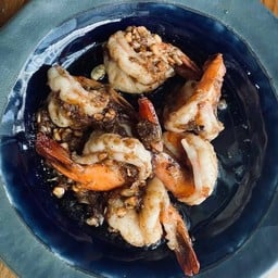 กุ้งทอดกระเทียม