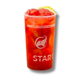 ชาสตรอว์เบอร์รี่เลม่อนStrawberry lemon tea