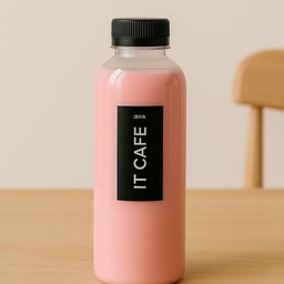 นมชมพู บรรจุขวด 200 ml