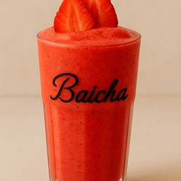 สตรอเบอรี่ปั่นสมูทตี้