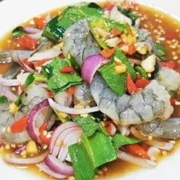 ยำกุ้งสด LM